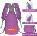 ZOMAKE Sling Bag, Small Crossbody Sling Backpack, Water Resistant Shoulder - Image 5