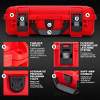 NANUK 910 Waterproof First Aid Kit 146pcs – Durable, Pre-Stocked First Aid - Image 5
