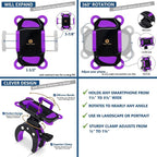 Baby Stroller Phone Holder, Shopping Cart, Golf Cart, Push Cart, Bike Phone - Image 2