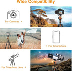 82" Tall Camera Tripod Heavy Duty, Victiv Aluminum DSLR Tripod Monopod - Image 9