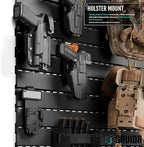 Savior Equipment Wall Rack System Tactical Universal Pistol Holster Holder - Image 2