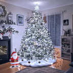JMEXSUSS 200 LED White Christmas Lights Outdoor, 66ft Connectable Christmas - Image 2