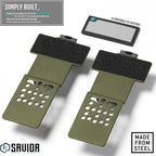 Savior Equipment Wall Rack System Tactical Universal Pistol Holster Holder - Image 5