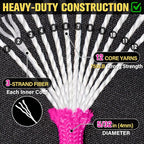 Paracord Rope 750 lb - 200ft 5/32" Parachute Cord 4MM 12-Strand para Cord - - Image 3