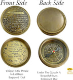 Brass Compass Gift to My Son Never Forget I Love You, Sentimental Keepsake from - Image 6