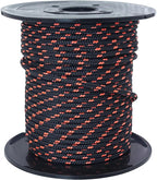 GM CLIMBING Black 3mm Accessory Cord 400LBS Double Braided Durable Pull Cord by GMCLIMBING