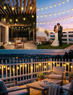 Brightever 100FT Solar String Lights Outdoor Waterproof - Image 9