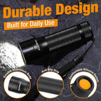 EverBrite Mini Flashlight, Zoomable LED Flash Light, 3 Modes, 3AAA Batteries - Image 6