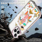 Case for iPhone 14 Pro, Spaceship Mushroom Phone Case Design，for Women Girls - Image 5
