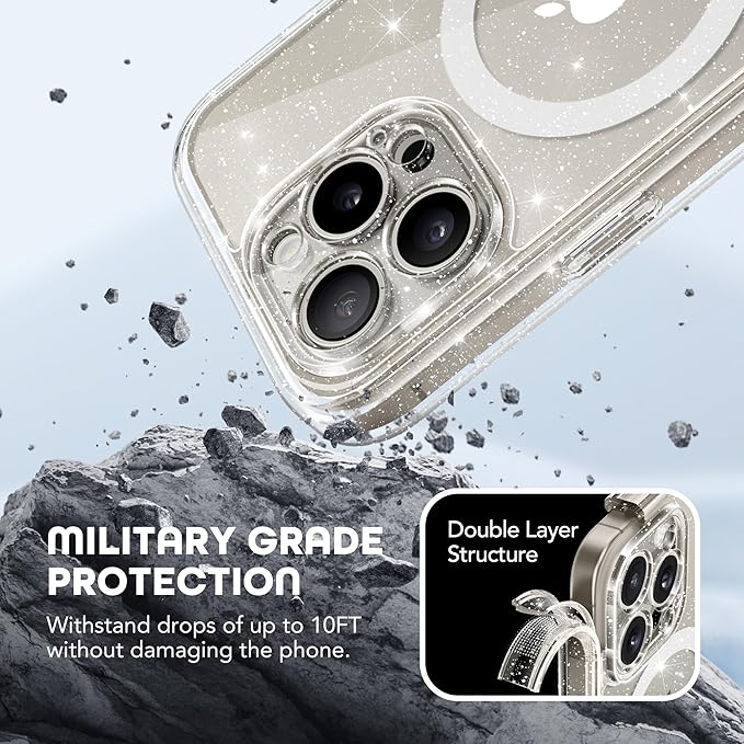 TIESZEN for iPhone 15 Pro Max Case, Compatible - Image 7