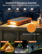 Solar-Charger-Power-Bank - 20000mah Solar Powered Battery Charger Cell Phone - Image 6