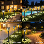 Solar Lights Outdoor 12 Pack Solar Garden Lights Waterproof IP65 Solar - Image 6