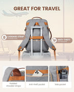 LOVEVOOK Travel Backpack for Women & Men 40L, Airline Approved Carry On - Image 6
