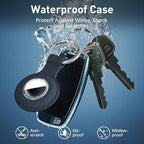 Linsaner Waterproof Case for AirTag 2nd Gen & 1st Gen, Shockproof Silicone - Image 4