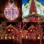 HOME LIGHTING 66ft Christmas Decorative Mini Lights, 200 LED Green Wire Fairy - Image 7