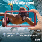 Mitywah Waterproof Case for iPhone 17 Pro Max, Rugged Metal Case - Image 3