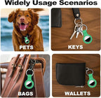 Linsaner Case for AirTag 2nd Gen & 1st Gen, Silicone Holder Keychain Key Ring - Image 6