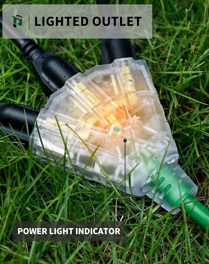 15Ft 12/3 Outdoor Extension Cord - Image 5