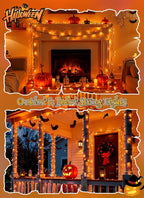 Brightown 4 Pack Solar Halloween Lights, Total 184FT 480 LED Solar String - Image 7