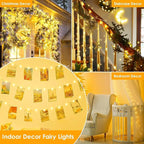 Extra Long 99Ft 300 LED Fairy Lights Plug in, Waterproof String Lights Outdoor - Image 6