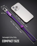 KeyUnity KC01 Braided Paracord Carabiner - Image 6