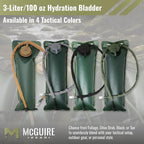 M MCGUIRE GEAR Hydration Bladder, 3L/100 oz. Water Bladder, Leak Proof - Image 6