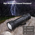 PPLEE Emergency Weather Radio NOAA Certified, Hand Crank Solar Flashlight Radio - Image 8
