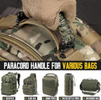 Tactical Paracord Handle，9-core Weaving Paracord Strap - Image 7