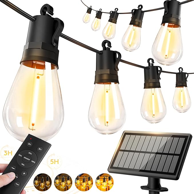 65ft-Solar-Powered-Lights-Outdoor-Waterproof-String by Unknown