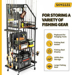 SOYEEZE Fishing Rod Holders for Garage - Image 5