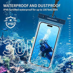 UNBREAKcable Waterproof Phone Pouch-2 Pack IPX8 Waterproof Phone Case - Image 2