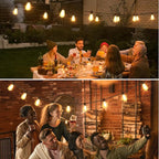 Larkvue 192FT LED Outdoor String Lights, Patio Lights - Image 7