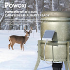 POWOXI Solar Panel for Deer Feeder 6V 1.5W Waterproof Solar Battery Charger - Image 2