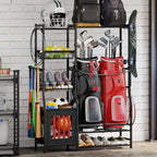 Sports Equipment Organizer Garage Organization, Golf Bag Storage Rack, Organizer by Sonyabecca
