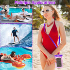 Personalized Initial Waterproof Phone Pouch Case - Image 6