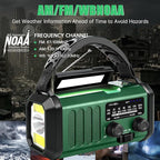 Emergency Weather Radio 20000mAh NOAA/AM/FM - Image 3