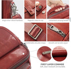 Augus Leather Small Messenger Bag - Image 6