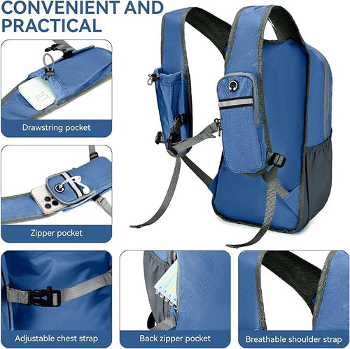 15L Small Hiking Backpack for Men Women Lightweight Packable Backpack Foldable - Image 2