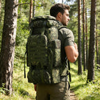 Hiking Backpack for Men 70L/100L Camping Backpack Military Rucksack Molle 3 - Image 8