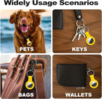 Linsaner Case for AirTag 2nd Gen & 1st Gen, Silicone Holder Keychain Key Ring - Image 5
