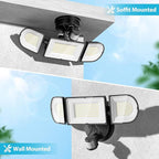 Olafus 180W Motion Sensor Outdoor Lights, 18000LM Dusk to Dawn LED Flood Lights - Image 8