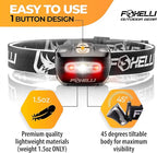 Foxelli LED Headlamp Flashlight - Image 2