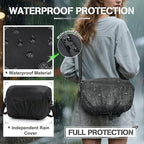 RAINSMORE Camera Bag, Small DSLR/SLR/Mirrorless Camera Sling Bag Waterproof - Image 5