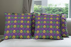 Ambesonne Mardi Gras Decorative Throw Pillow Case Pack of 4, Antique Old by Ambesonne