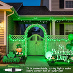 JMEXSUSS Connectable 100 LED Globe String Lights Indoor, 33ft 8 Modes Christmas - Image 7