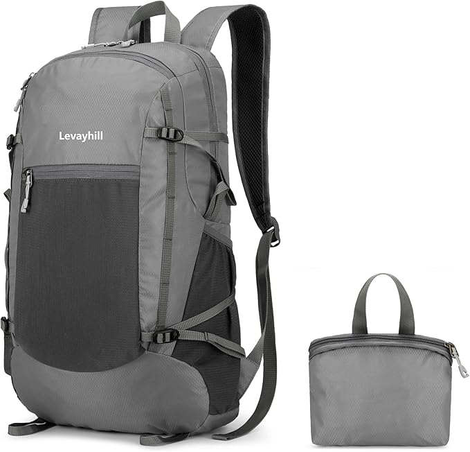 levayhill Hiking Backpack Daypack Lightweight Packable Travel Outdoor Camping by Levayhill