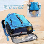 Large Beach Backpack Waterproof Sandproof - Image 3