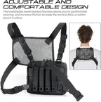 WYNEX Tactical Molle Admin Pouch of Double Layer Design, Admin Pouches Molle - Image 3