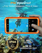 for Samsung Galaxy S26+ Plus Waterproof Case, Magnetic Heavy Duty Military - Image 3