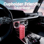 24 oz Valentine's Day Water Bottle: Meoky Stainless Steel Heart Water Bottle - Image 6